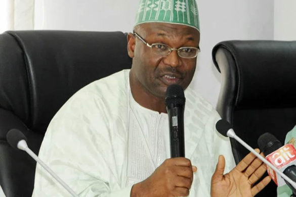 INEC Chairman , Prof. Mahmood Yakubu Svg%3E