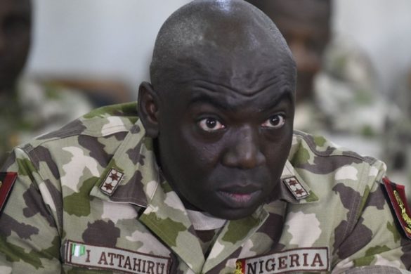 Chief of Army Staff, Ibrahim Attahiru Svg%3E