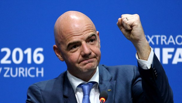 Gianni Infantino, FIFA president Svg%3E