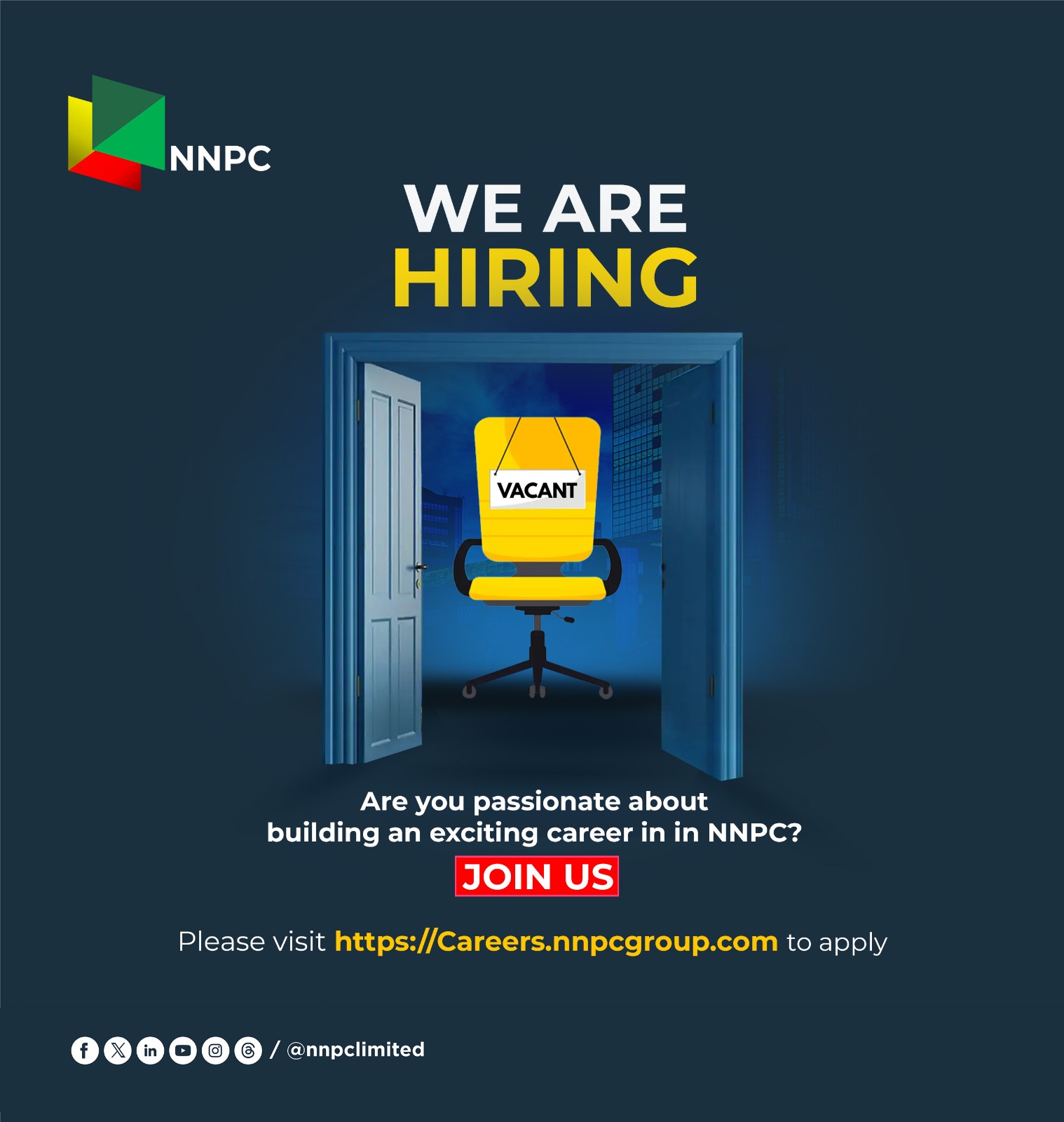 nnpc is hiring